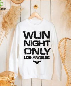 Wun Night Only Los Angeles Attractive Shirt