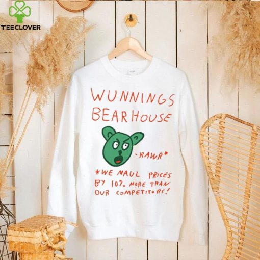 Wunnings Bearhouse Tee Ethically Made T Shirt