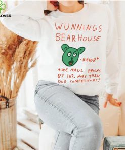 Wunnings Bearhouse Tee Ethically Made T Shirt