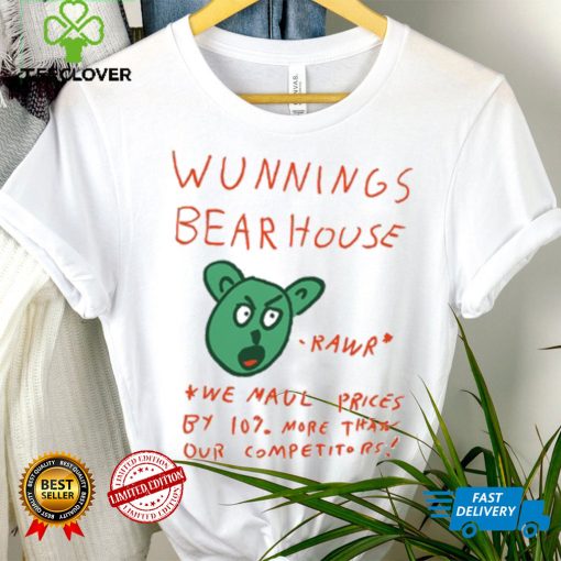 Wunnings Bearhouse Tee Ethically Made T Shirt