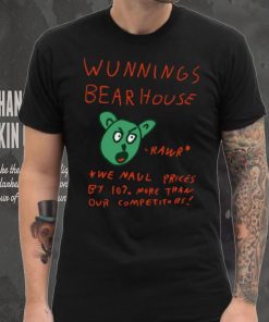 Wunnings Bearhouse Tee Ethically Made T Shirts