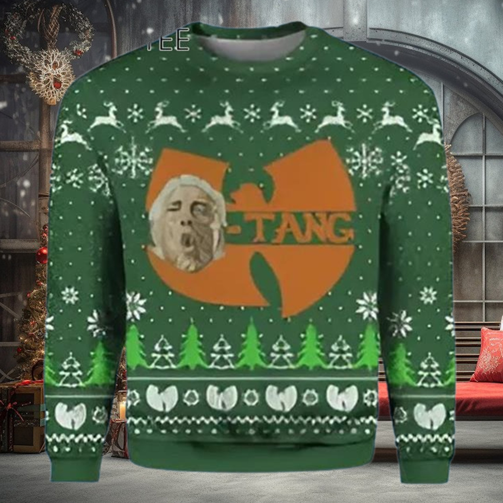 Wutang Christmas Sweater Green Ugly Christmas Sweater Wutang Christmas Sweater Green Ugly Christmas Sweater