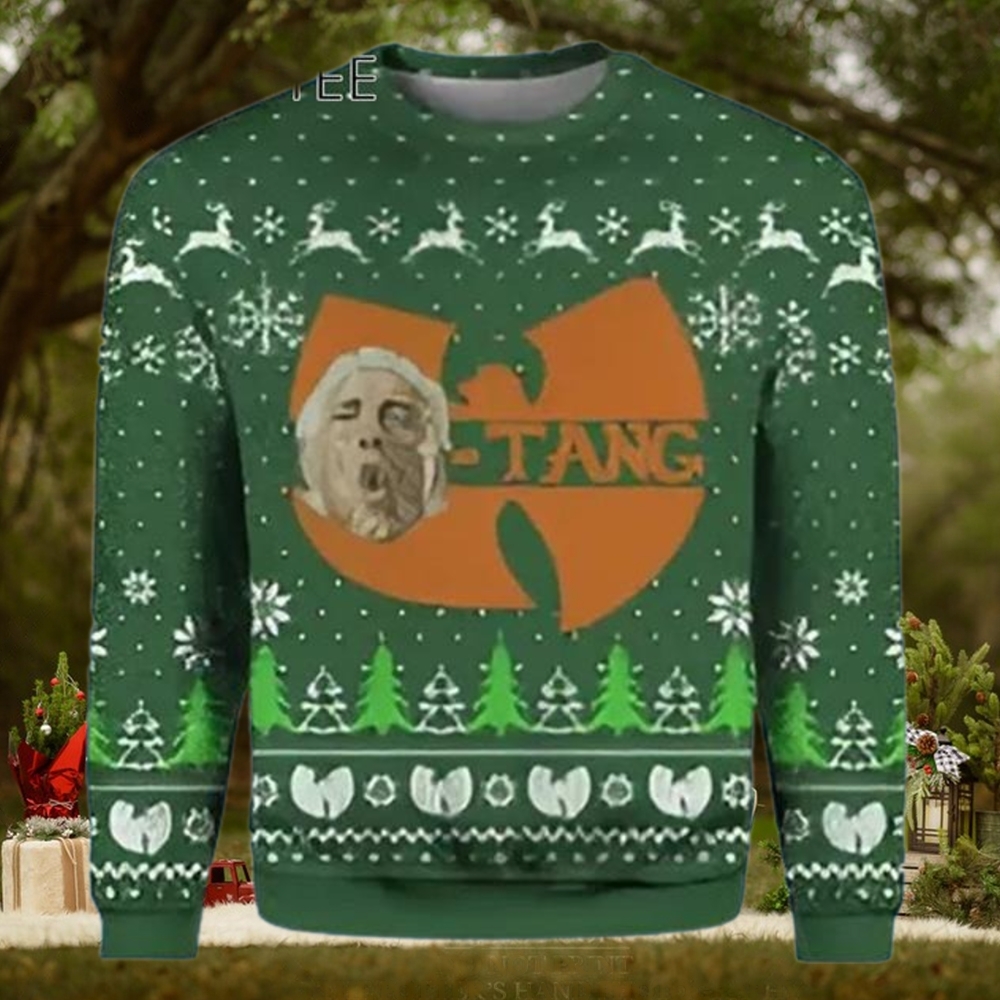 Wutang Christmas Sweater Green Ugly Christmas Sweater Wutang Christmas Sweater Green Ugly Christmas Sweater