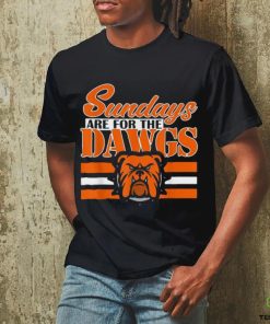 Sundays Are For The Dawgs Cleveland Ohio Gift Dawg Shirt