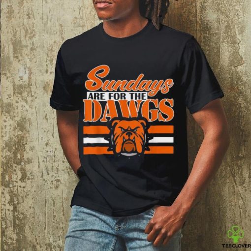 Sundays Are For The Dawgs Cleveland Ohio Gift Dawg Shirt