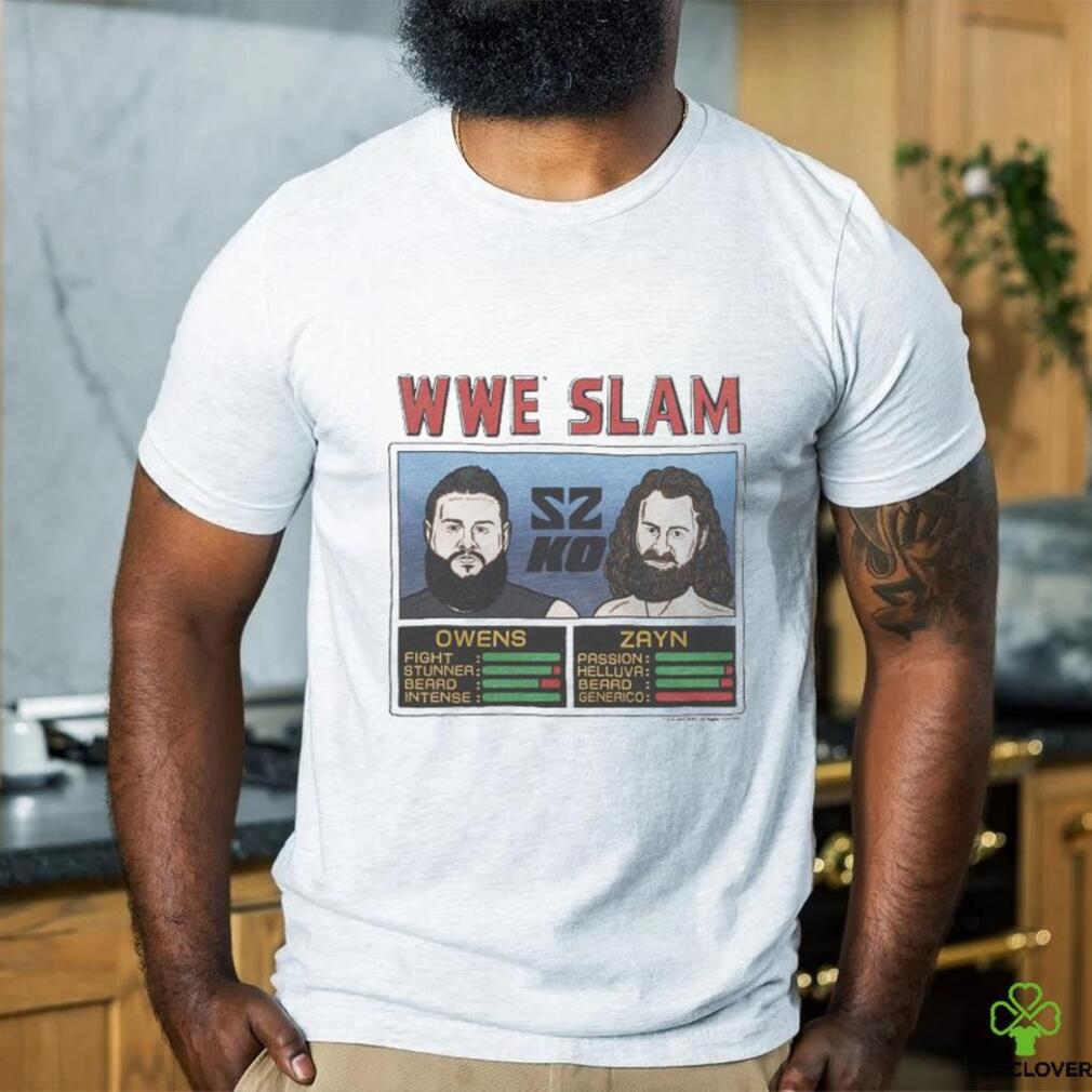 Wwe Slam Owens And Zayn Shirt Wwe Slam Owens And Zayn Shirt