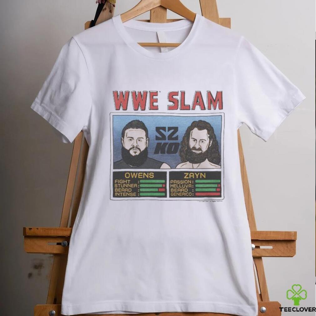 Wwe Slam Owens And Zayn Shirt Wwe Slam Owens And Zayn Shirt