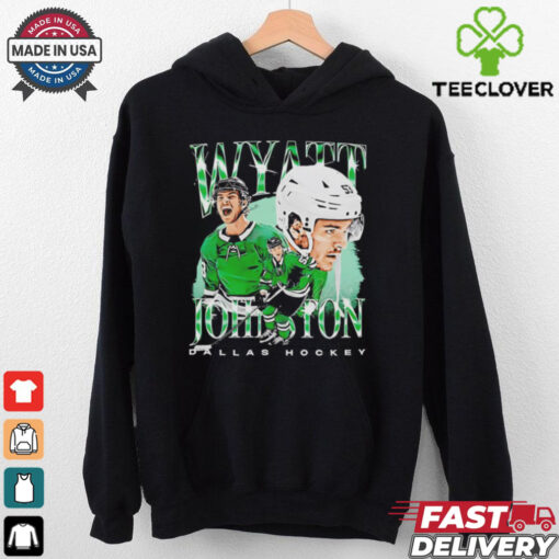 Wyatt Johnston Dallas Stars NHL hockey patriot vintage shirt
