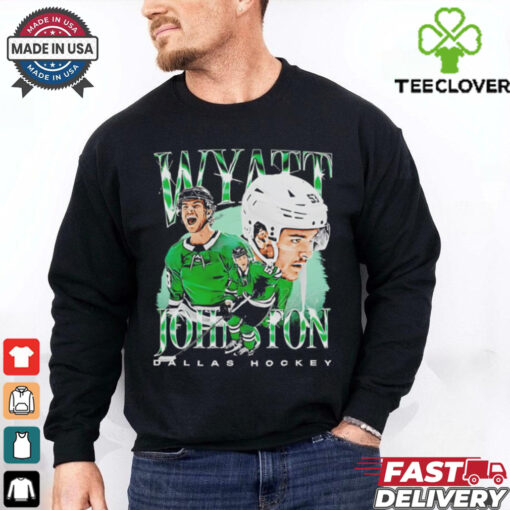Wyatt Johnston Dallas Stars NHL hockey patriot vintage shirt