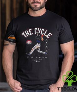 Wyatt Langford Texas Rangers Cycle June 30th 2024 Shirt