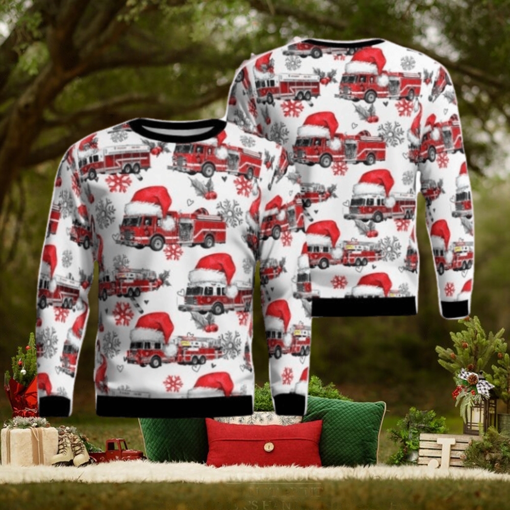 Wyckoff Fire Department, Wyckoff , New Jersey Christmas AOP Ugly Sweater Holiday Sweater For Men And Women Wyckoff Fire Department, Wyckoff , New Jersey Christmas AOP Ugly Sweater Holiday Sweater For Men And Women