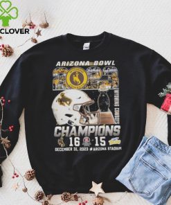 Wyoming Cowboys Arizona Bowl 2023 Champions December 31 2023 Arizona Stadium Shirt