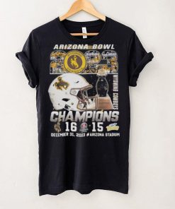 Wyoming Cowboys Arizona Bowl 2023 Champions December 31 2023 Arizona Stadium Shirt