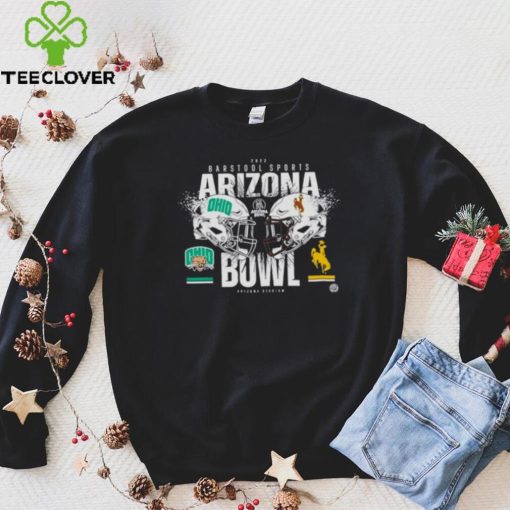 Wyoming Cowboys Vs Ohio Bobcats 2022 Barstool Sports Arizona Bowl Shirt