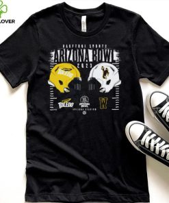 Wyoming Cowboys Vs Toledo Rockets 2023 Arizona Bowl Head To Head Shirt