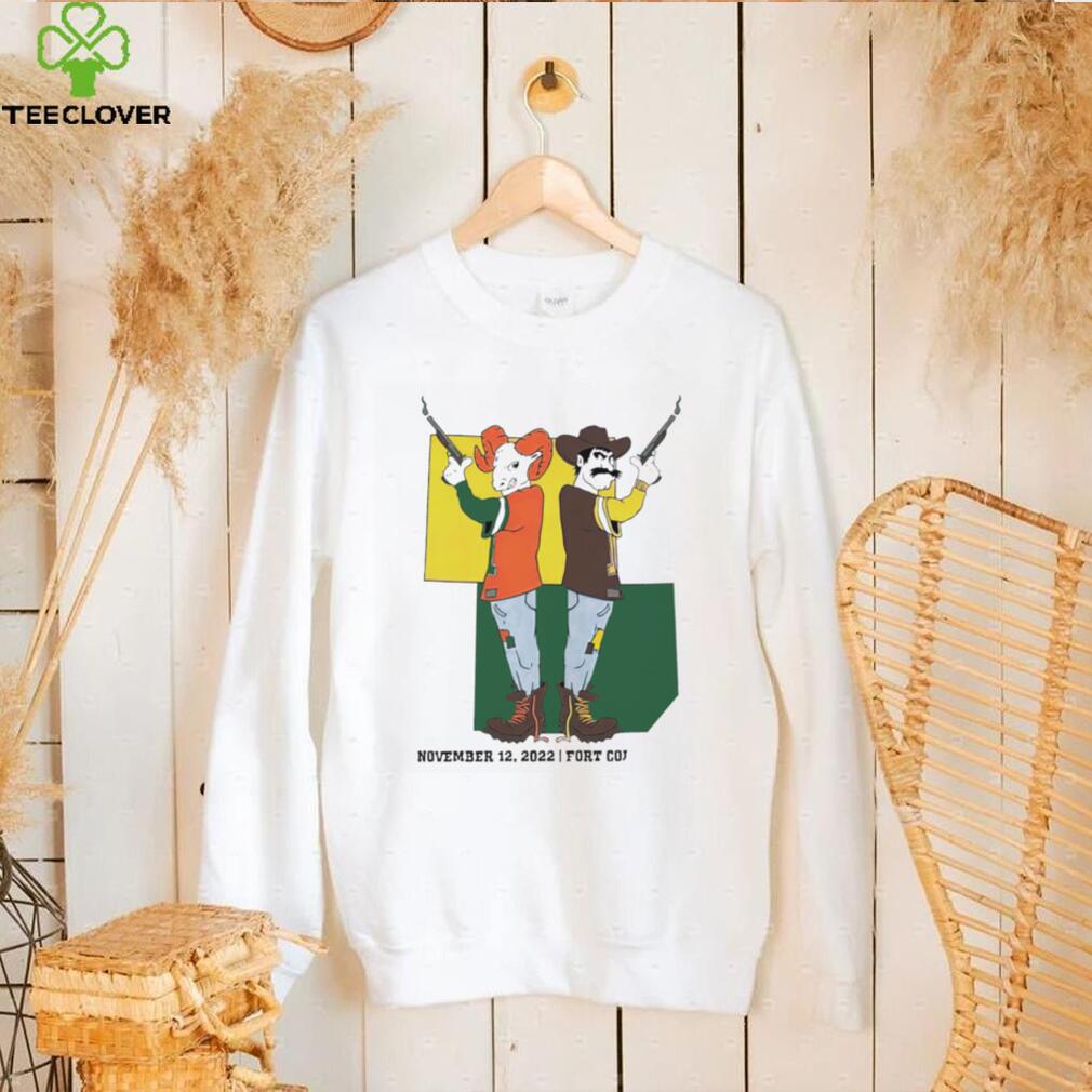 Wyoming Cowboys vs Colorado State Rams mascot Boot 2022 shirt Wyoming Cowboys vs Colorado State Rams mascot Boot 2022 shirt