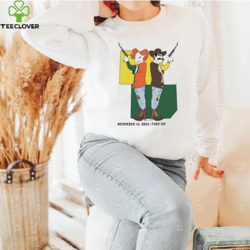 Wyoming Cowboys vs Colorado State Rams mascot Boot 2022 shirt