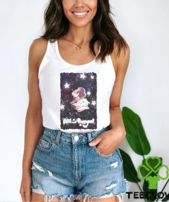 Bee And Puppycat Space Flowers Poster Mineral Wash Shirt