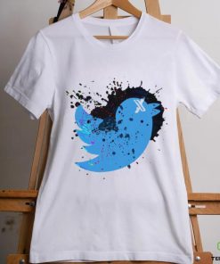 X Marks The Tweet logo shirt