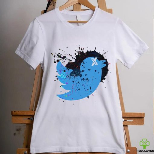 X Marks The Tweet logo shirt