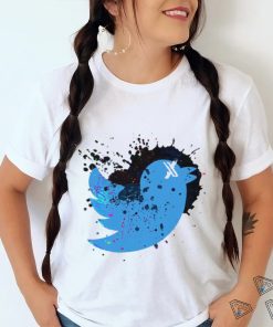 X Marks The Tweet logo shirt