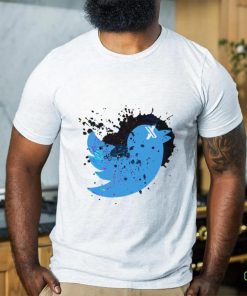 X Marks The Tweet logo shirt