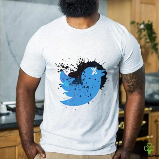 X Marks The Tweet logo shirt