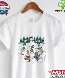 X Mas Characters Dance Merry Christmas shirt