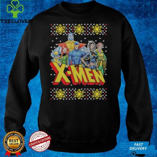 X Men Faux Ugly Christmas Sweater Shirt