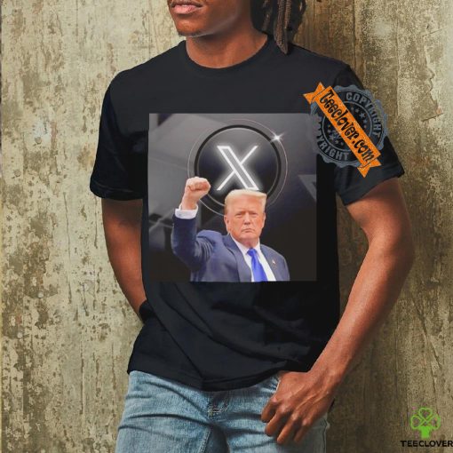 X Twitter and Donald Trump hoodie, sweater, longsleeve, shirt v-neck, t-shirt