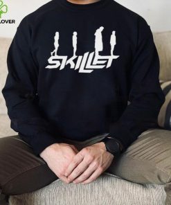 White Design Skillet Band Members Fanart Shirt