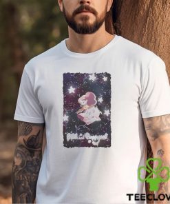 Bee And Puppycat Space Flowers Poster Mineral Wash Shirt