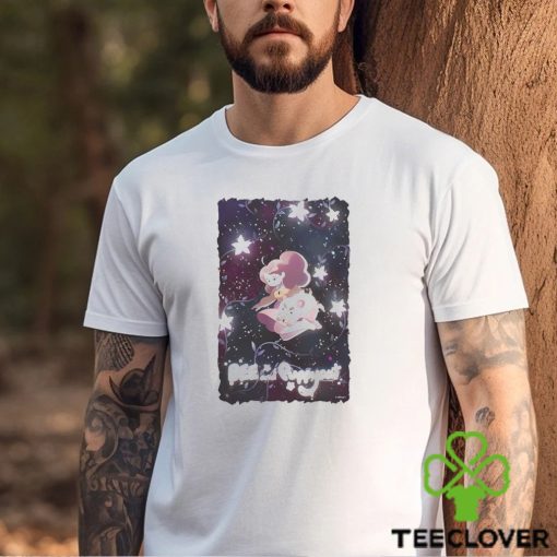 Bee And Puppycat Space Flowers Poster Mineral Wash Shirt