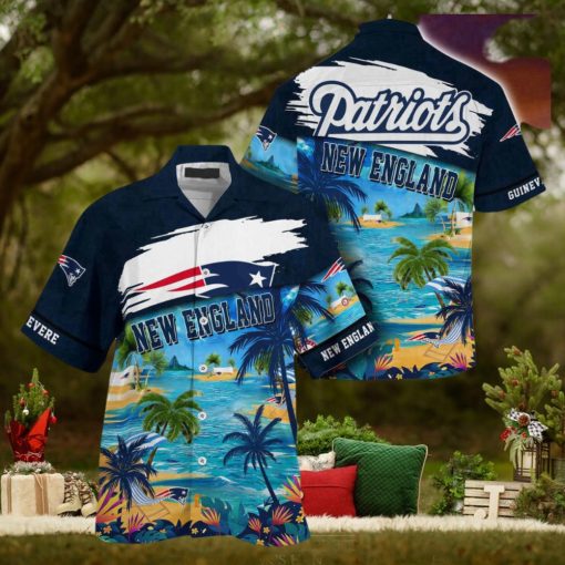New England Patriots NFL Customized Summer Hawaii Shirt For Sports Fans