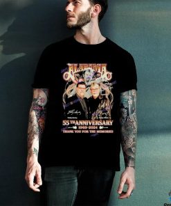 Official Alabama Band 55th Anniversary 1969 2024 Signature Thank You For The Memories Unisex T Shirt
