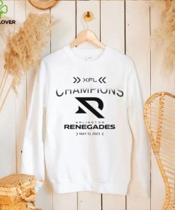 XFL Champions Arlington Renegades 2023 logo hoodie, sweater, longsleeve, shirt v-neck, t-shirt