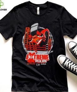 WWE Extreme Rules Philadelphia Flyers mascot shirt
