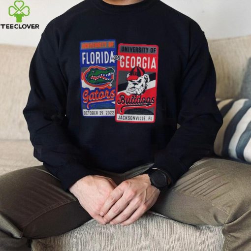 Florida Gators Vs Georgia Bulldogs 2022 Football Matchup Oct 29 2022 Jacksonville FL Shirt
