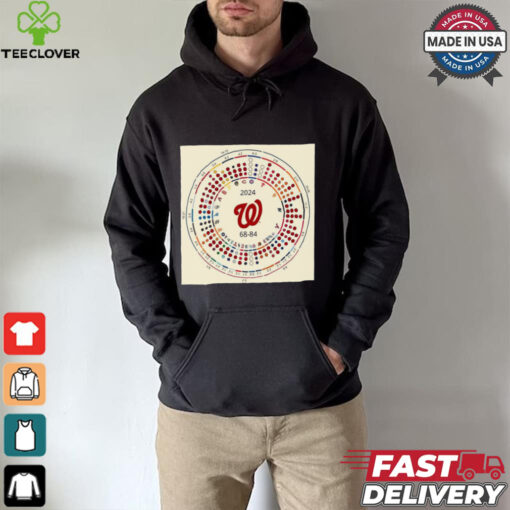 2024 Washington Nationals are MLB 68 84. NATITUDE and HeadToHead t shirt