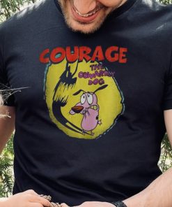 Cartoon Network Courage The Cowardly Dog Shadow T Shirt