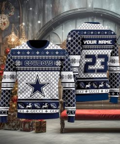 Dallas Cowboys American Football Ugly Christmas Sweater 3D Printed Men And Women Holiday Gift