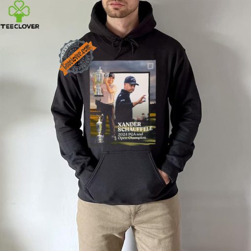 Xander Schauffele 2024 PGA and Open Champion T Shirt