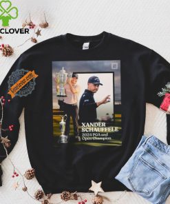Xander Schauffele 2024 PGA and Open Champion T Shirt