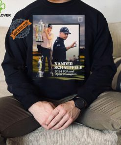 Xander Schauffele 2024 PGA and Open Champion T Shirt