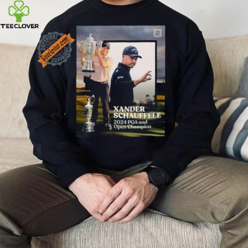 Xander Schauffele 2024 PGA and Open Champion T Shirt