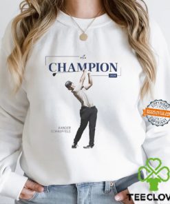 Xander Schauffele Logo On Champion Shirt