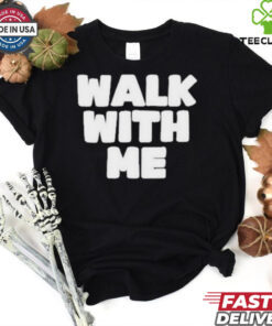 Xaviaer Durousseau Wearing Walk With Me Smoothie Shirt