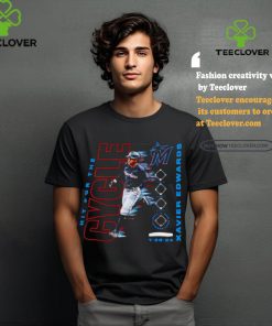Xavier Edwards Miami Marlins Hit for the cycle shirt 2 Xavier Edwards Miami Marlins Hit for the cycle shirt