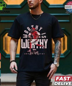 Xavier Worthy Kansas City Chiefs NFL 2024 Is Worthy Signature Painting t shirt