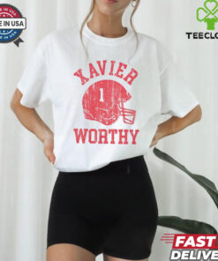 The **Xavier Worthy Kansas City Chiefs NFL Football Helmet Font Vintage Shirt** blends retro style with a tribute to the electrifying player, Xavier Worthy. Featuring a classic football helmet graphic and vintage-inspired typography, this shirt is a standout piece for Chiefs fans. It's perfect for game day or casual wear, celebrating Worthy's contributions to the team with timeless style. 🏈✨
